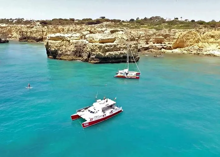 Апартаменты Vilamourasun Aquamar 110 - Pool And Marina View Виламура