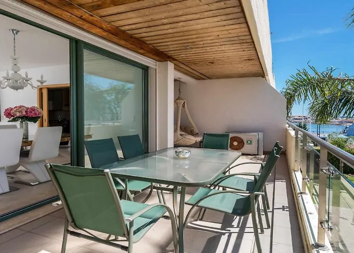 Vilamourasun Aquamar 110 - Pool And Marina View Виламура