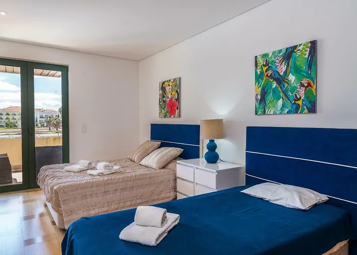 Апартаменты Vilamourasun Aquamar 110 - Pool And Marina View Виламура